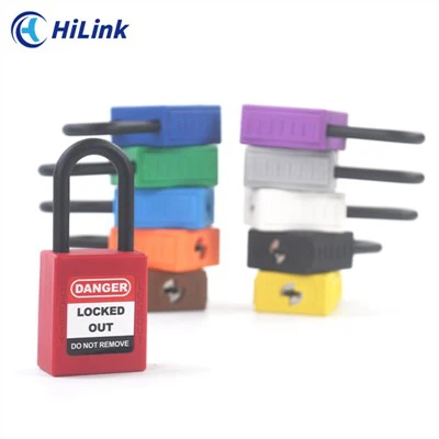 Crveni najlonski okovi neprovodni katanac